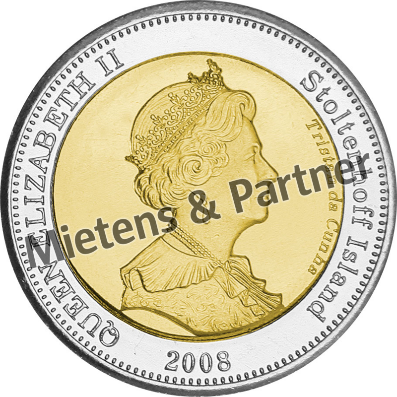 Stoltenhoff Island (British Overseas Territory) 25 Pence (10192)