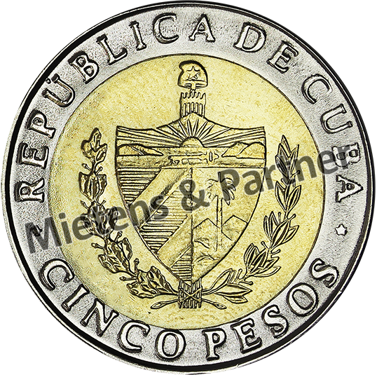 Cuba (Republic) 5 Pesos (50315)