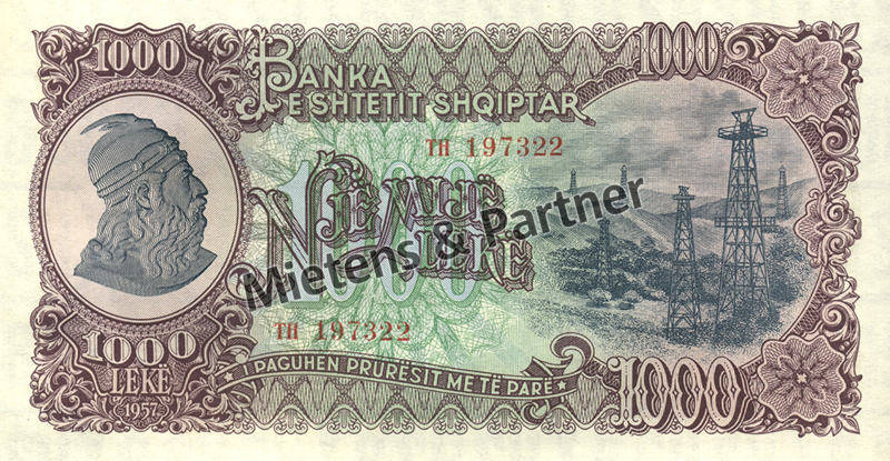 Albania (People's Socialist Republic) 1.000 Leke (02622)