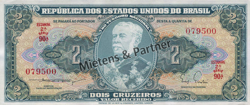 Brazil (Federal Republic) 2 Cruzeiros (54401)