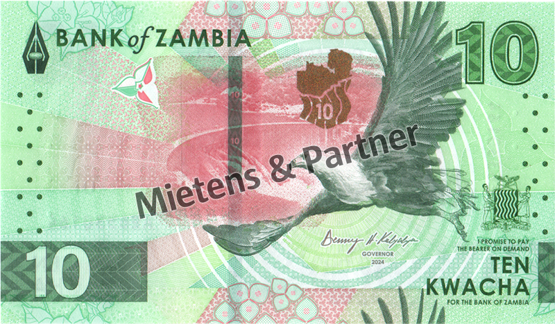 Zambia (Third Republic) 10 Kwacha (72961)