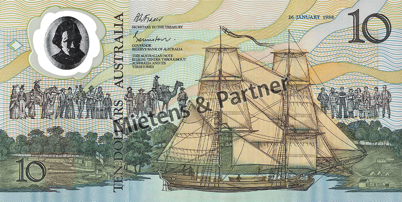Australia (Parliamentary Monarchy) 10 Dollars (56943)