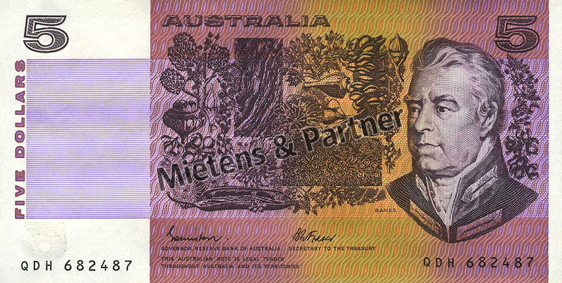 Australia (Parliamentary Monarchy) 5 Dollars (57167)