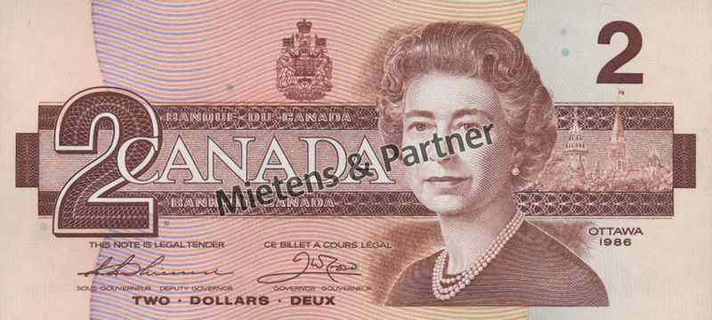 Canada (Parliamentary Monarchy) 2 Dollars (62178)