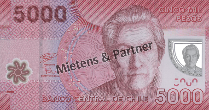 Chile (Republic) 5.000 Pesos (69258)