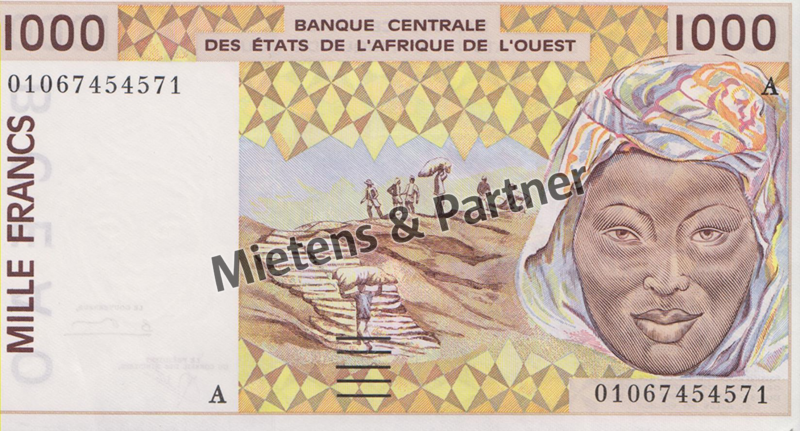 West African States (Currency Area) 1.000 Francs (41013)
