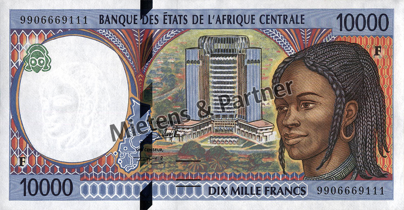 Central African Republic (Republic) 10.000 Francs (48883)