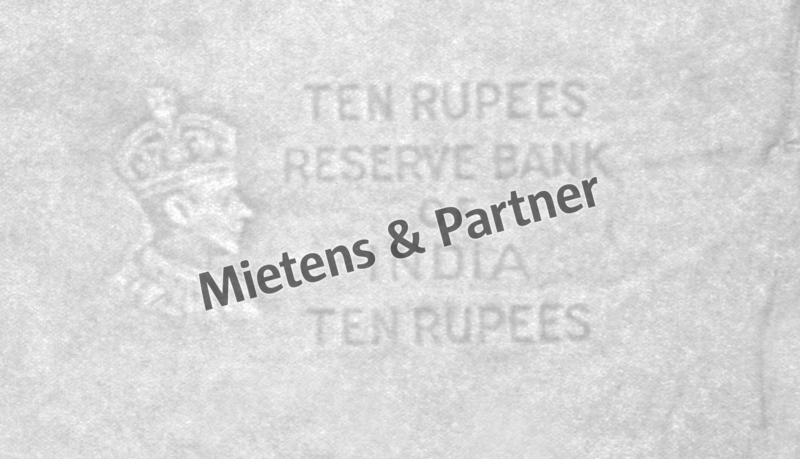 British India (British Colony) Wreck Banknote Paper (05089)