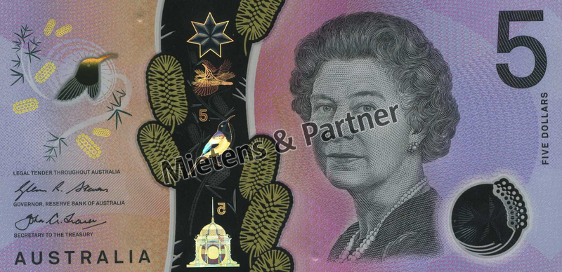 Australia (Parliamentary Monarchy) 5 Dollars (46447)