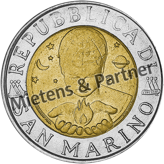 San Marino (Republic) 500 Lire (08648)