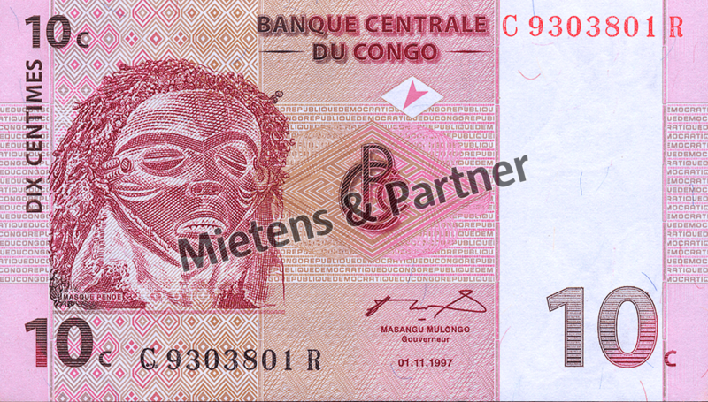 Congo (Democratic Republic) 10 Centimes (03428)