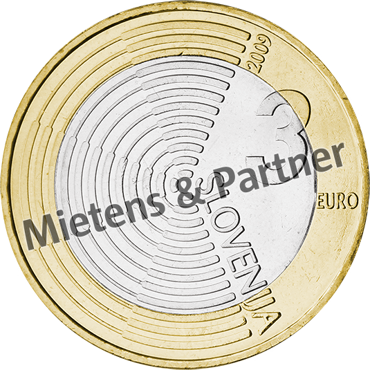 Slovenia (Parliamentary Republic) 3 Euro (09762)