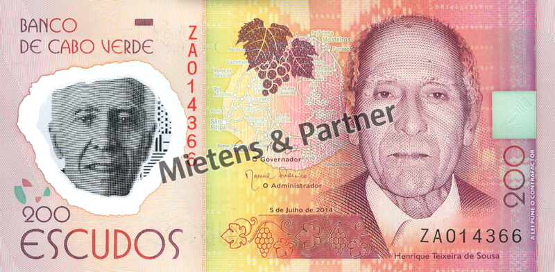 Cape Verde (Parliamentary Republic) 200 Escudos (42963)