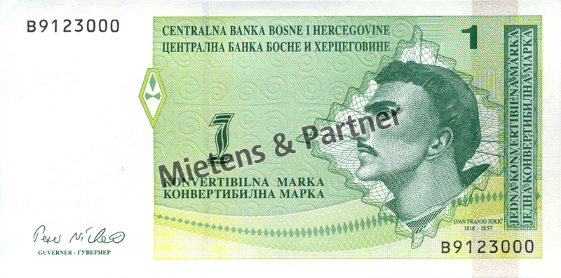 Bosnia and Herzegovina (Federal Republic) 1 Convertible Marka (28410)