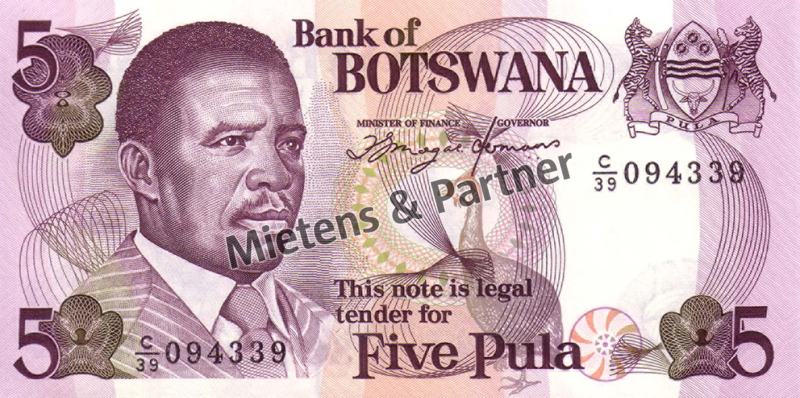 Botswana (Republic) 5 Pula (03916)