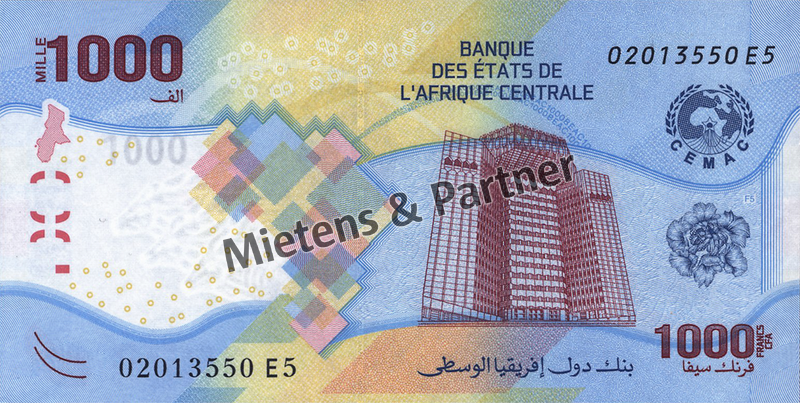 Central African States (Currency Area) 1.000 Francs (66233)
