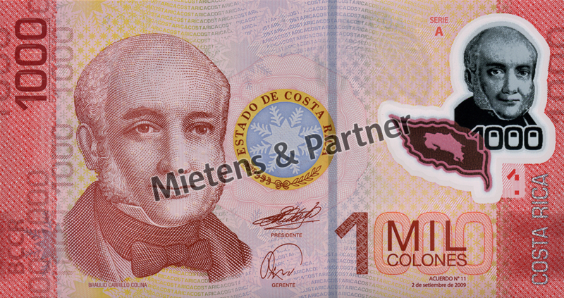Costa Rica (Republic) 1.000 Colones (22006)