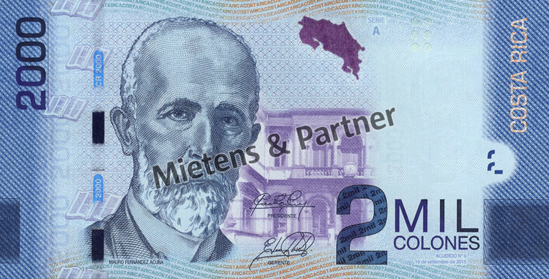Costa Rica (Republic) 2.000 Colones (50298)