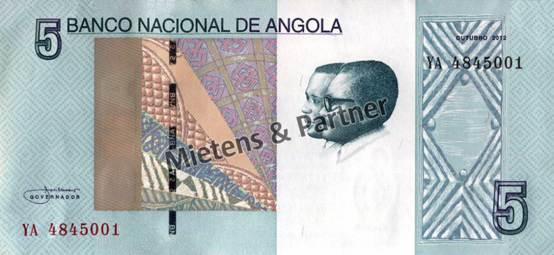 Angola (Republic) 5 Kwanzas (48422)
