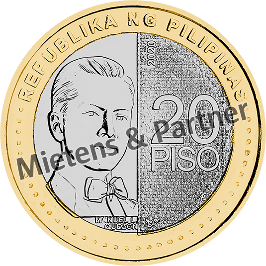 Philippines (Fifth Philippine Republic) 20 Piso (70248)
