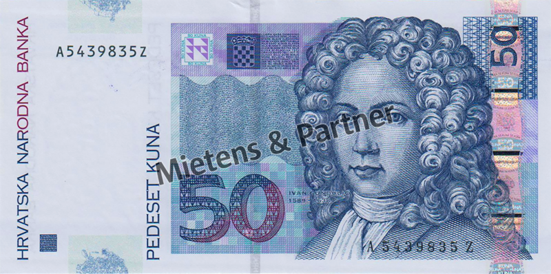 Croatia (Parliamentary Republic) 50 Kuna (03060)