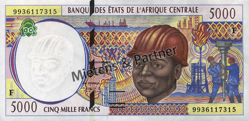 Central African Republic (Republic) 5.000 Francs (42661)