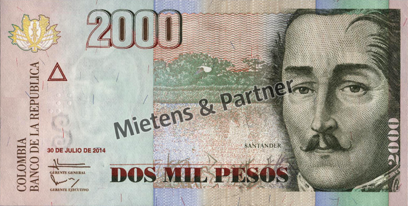 Colombia (Republic) 2.000 Pesos (47101)