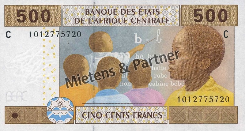 Chad (Republic) 500 Francs (66246)