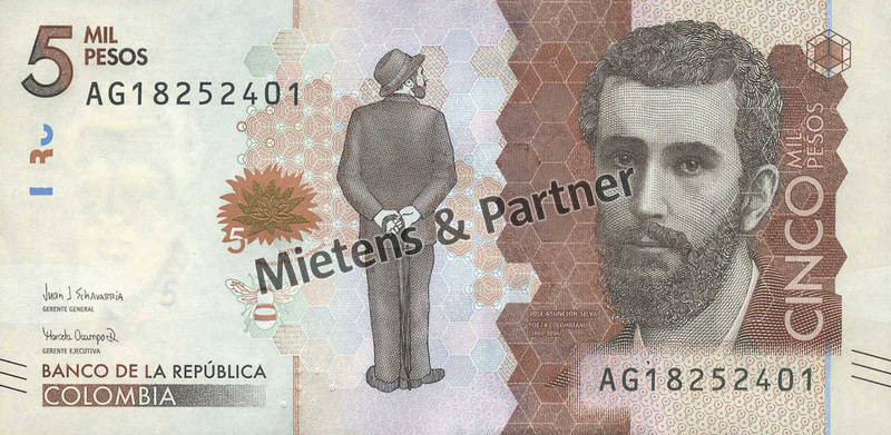 Colombia (Republic) 5.000 Pesos (67697)