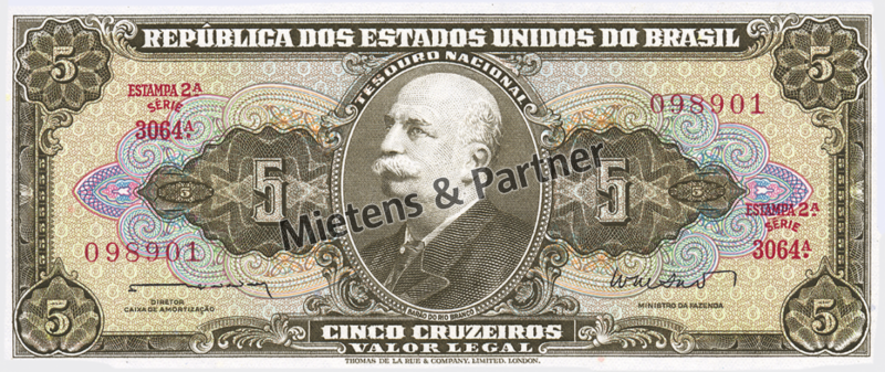 Brazil (Federal Republic) 5 Cruzeiros (04721)