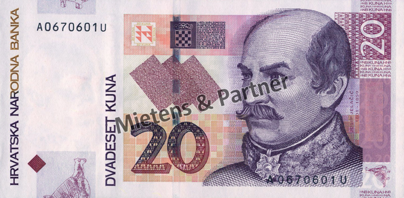 Croatia (Parliamentary Republic) 20 Kuna (64833)