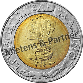 San Marino (Republic) 500 Lire (08645)