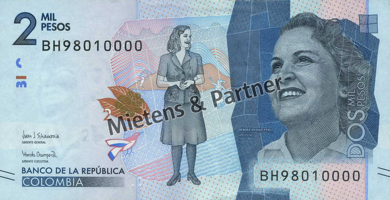 Colombia (Republic) 2.000 Pesos (67696)