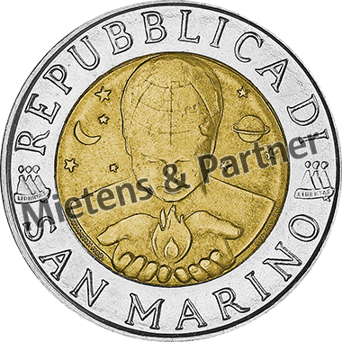 San Marino (Republic) 500 Lire (08651)
