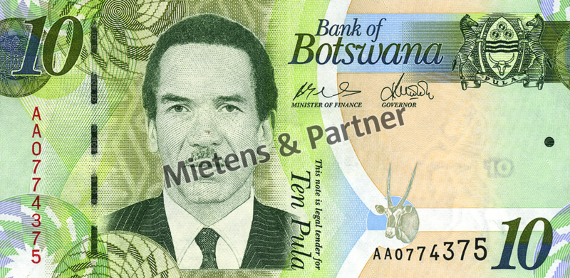Botswana (Republic) 10 Pula (03925)