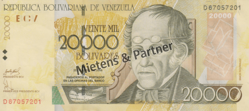 Venezuela (Bolivarian Republic) 20.000 Bolivares (32919)