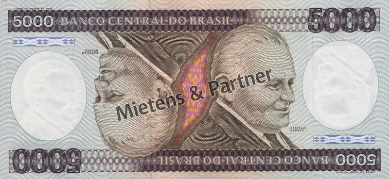 Brazil (Federal Republic) 5.000 Cruzeiros (35612)
