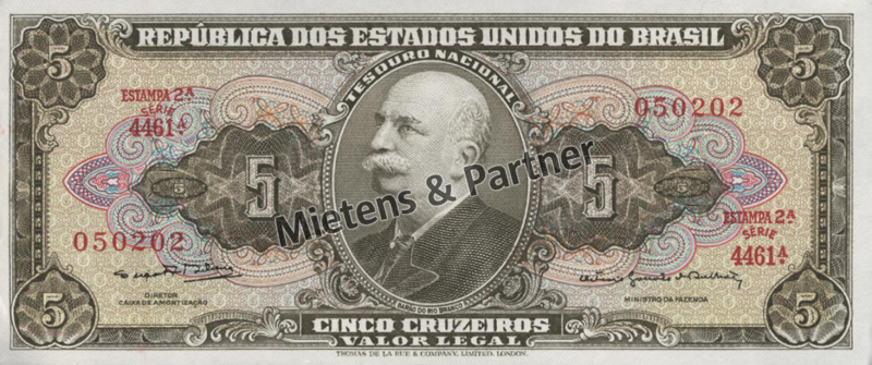 Brazil (Federal Republic) 5 Cruzeiros (27523)