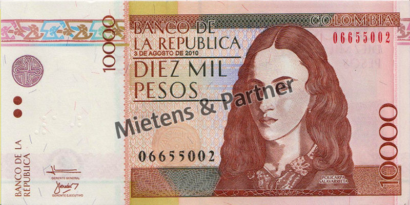 Colombia (Republic) 10.000 Pesos (34114)