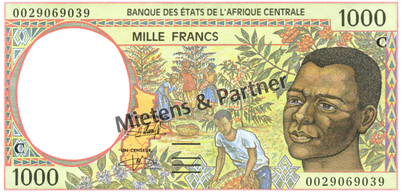 Congo (Republic) 1.000 Francs (03400)