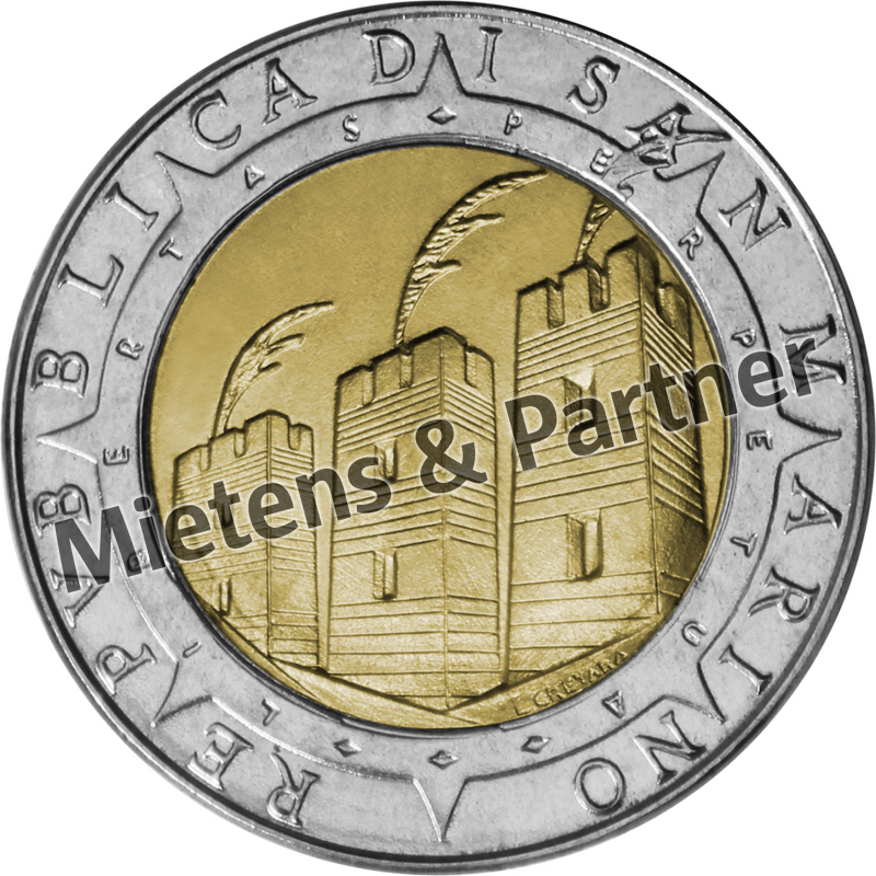 San Marino (Republic) 500 Lire (08666)