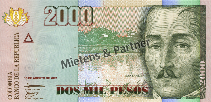 Colombia (Republic) 2.000 Pesos (04567)