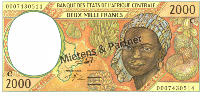 Congo (Republic) 2.000 Francs (03403)