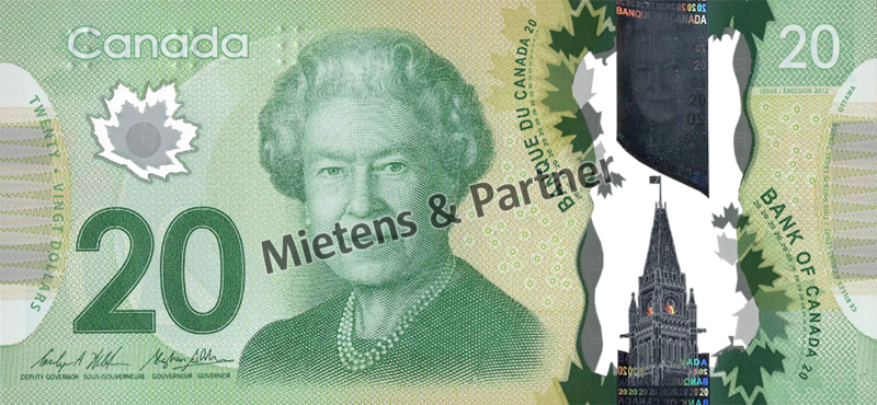 Canada (Parliamentary Monarchy) 20 Dollars (50476)