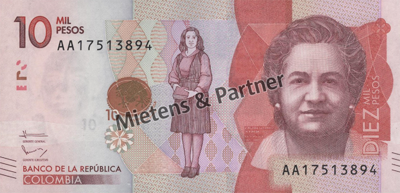 Colombia (Republic) 10.000 Pesos (50667)