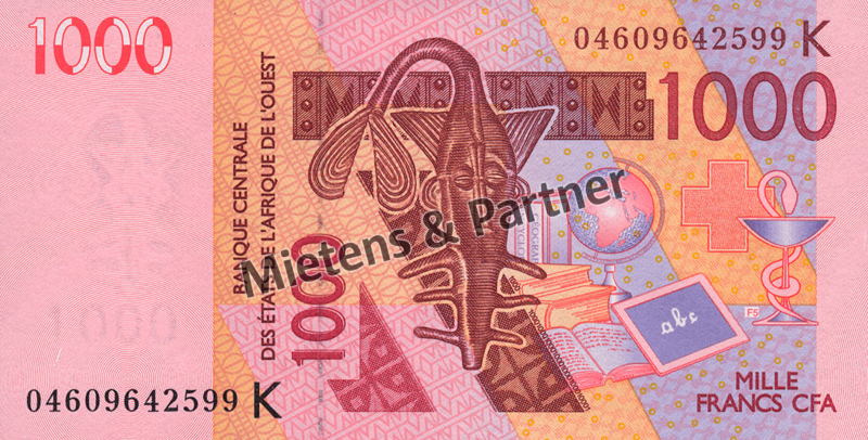 West African States (Currency Area) 1.000 Francs (03368)