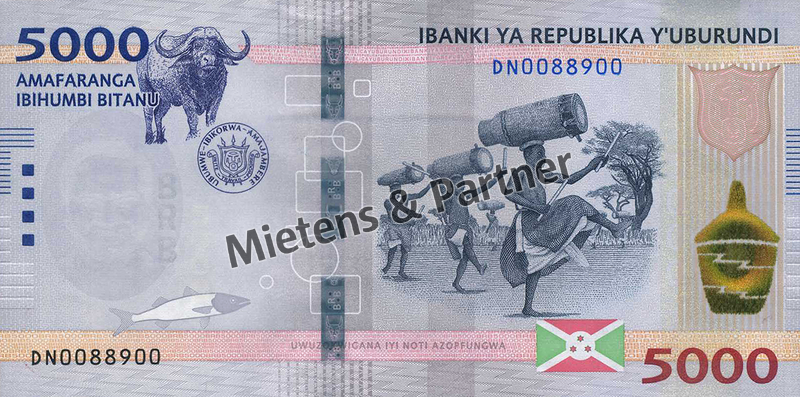 Burundi (Republic) 5.000 Francs (68009)