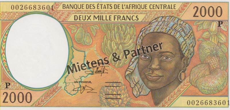 Chad (Republic) 2.000 Francs (32942)