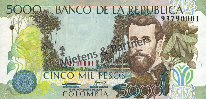 Colombia (Republic) 5.000 Pesos (04568)