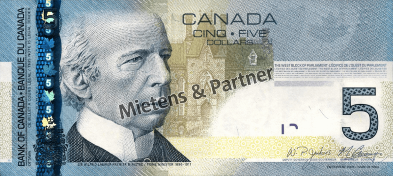 Canada (Parliamentary Monarchy) 5 Dollars (49946)